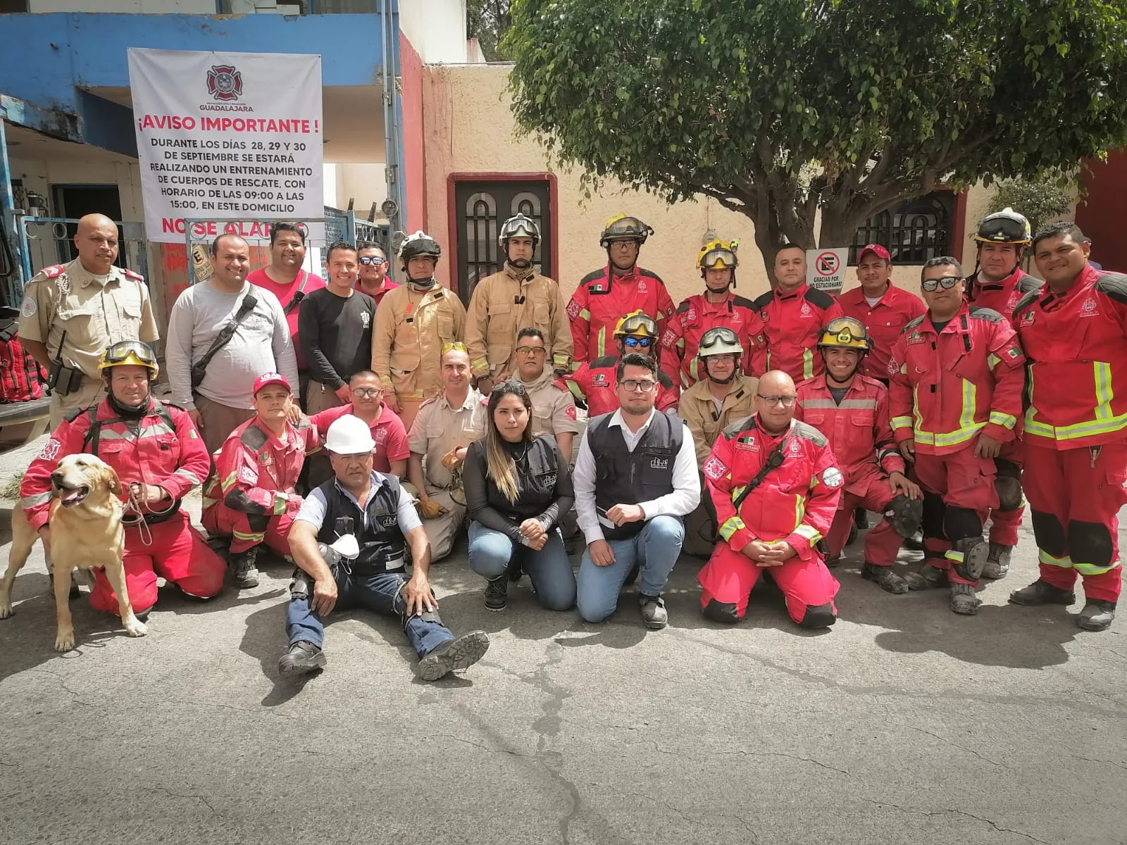 grupo USAR-BOMBEROS DE GUADALAJARA